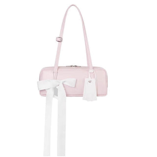 Bow knot small square bag