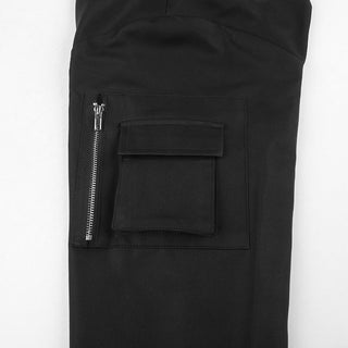 Workers' style zipper shirt