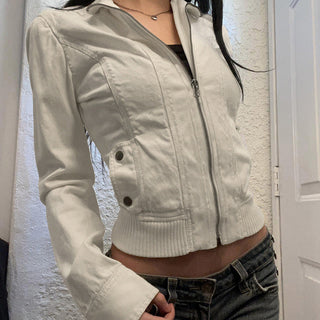 Workware crop jacket