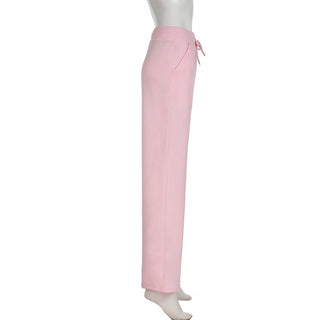 Loose Straight Leg Wide Leg Pants