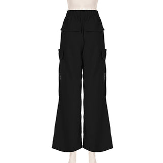 Loose Lace-up cargoPants