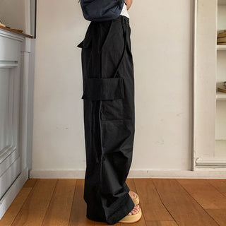 Loose Lace-up cargoPants