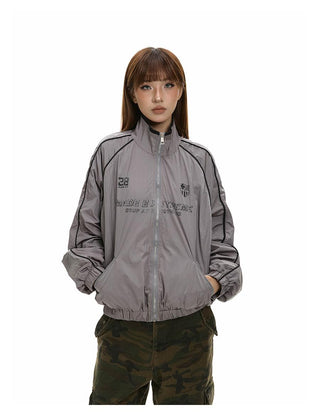 Retro sports outdoor jacket