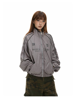 Retro sports outdoor jacket