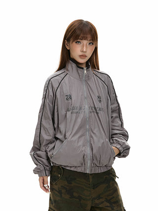 Retro sports outdoor jacket