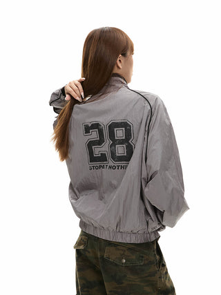 Retro sports outdoor jacket