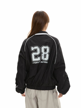 Retro sports outdoor jacket