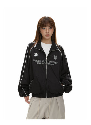 Retro sports outdoor jacket