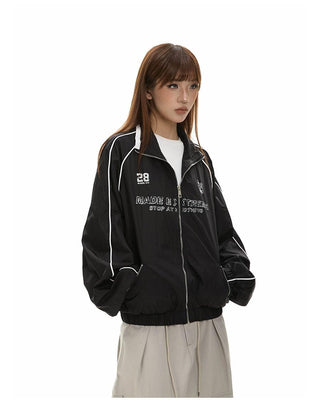 Retro sports outdoor jacket