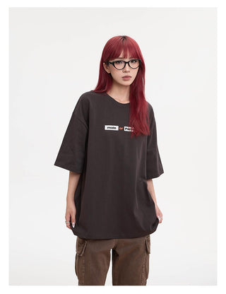 Oversize printed T-shirt