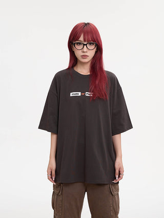 Oversize printed T-shirt