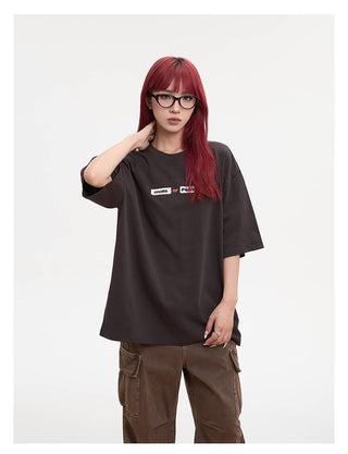 Oversize printed T-shirt