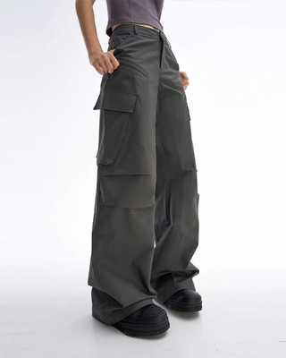 ARTICULATED LOOSE FIT CARGO PANTS