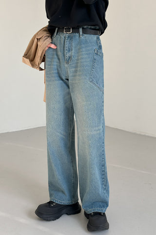 retro loose casual jeans