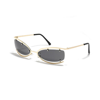 Benson Cat Eye Concave Sunglasses