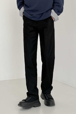 Loose fit suit pants