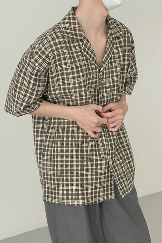 Loose Fit Cuban collar shirt