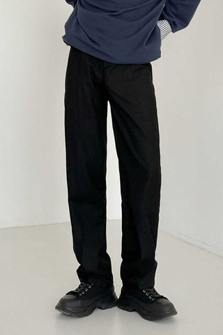 Loose fit suit pants