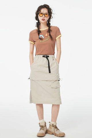 A-line detachable Skirt