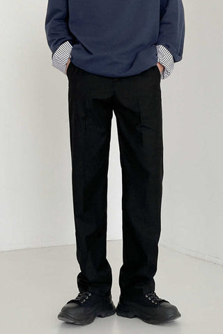 Loose fit suit pants