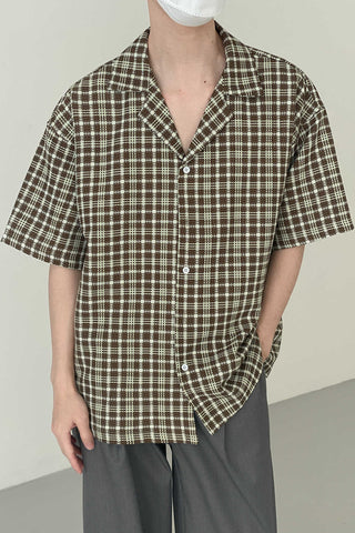 Loose Fit Cuban collar shirt