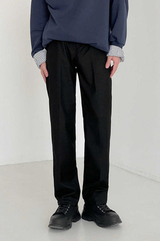 Loose fit suit pants