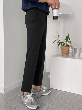 Slim fit suit trousers