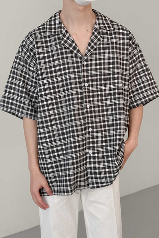 Loose Fit Cuban collar shirt