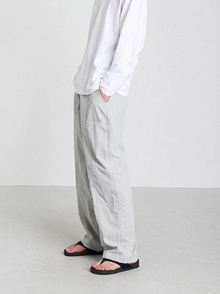 Loose fit overalls wide-leg pants