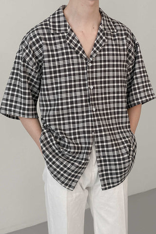 Loose Fit Cuban collar shirt