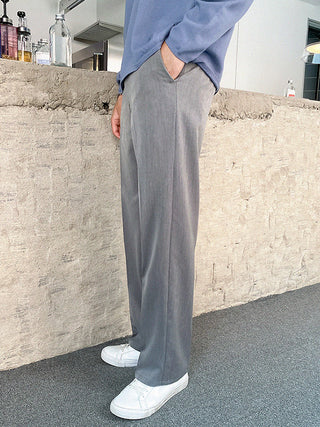 Loose fit wide-leg pants