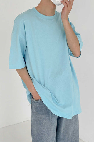 Solid color Loose fit T-shirt