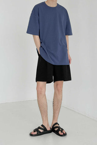 Solid color Loose fit T-shirt