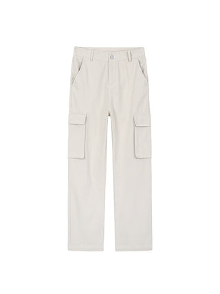 relaxed fit casual cargo trousers