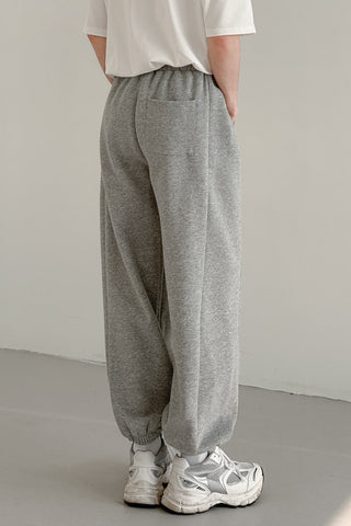 gray Wide leg joggers