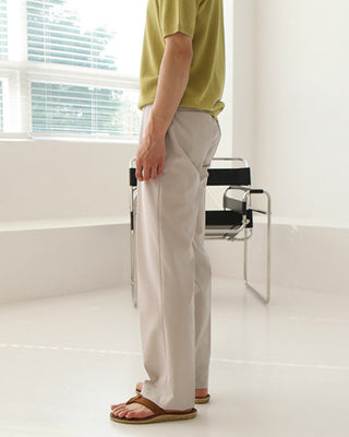 straight loose casual versatile drape trousers