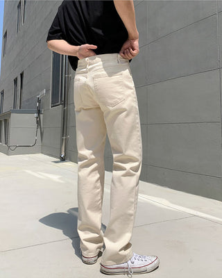 casual straight-leg loose pants