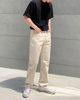 casual straight-leg loose pants