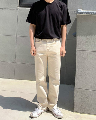 casual straight-leg loose pants