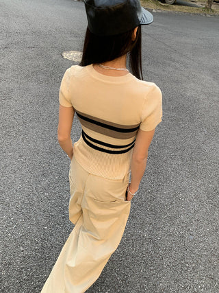 pleated wide-leg suit pants